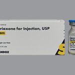 CEFTRIAXONE SODIUM SOL 1 GM---(ROCEPHIN INJ)---SIZE---10X1EA---MFR---SANDOZ---NDC---00781-3208-95
